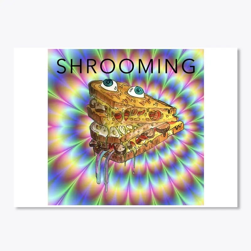 Shrooming Grilled Cheese Guy